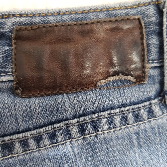 Converse Stanton Classic Boot Cut Jeans Womens 29x31 Lightly Distressed Denim - Picture 4 of 12